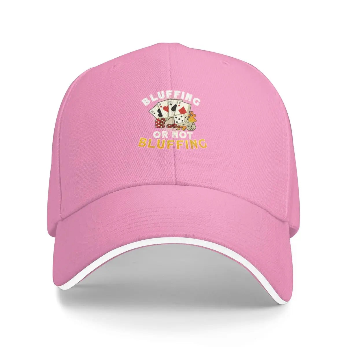 Bluffing Or Not Fashion Luxury Baseball Cap