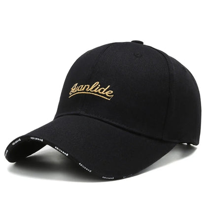 Embroidered Breathable Adjustable Soft Top Snapback Cap