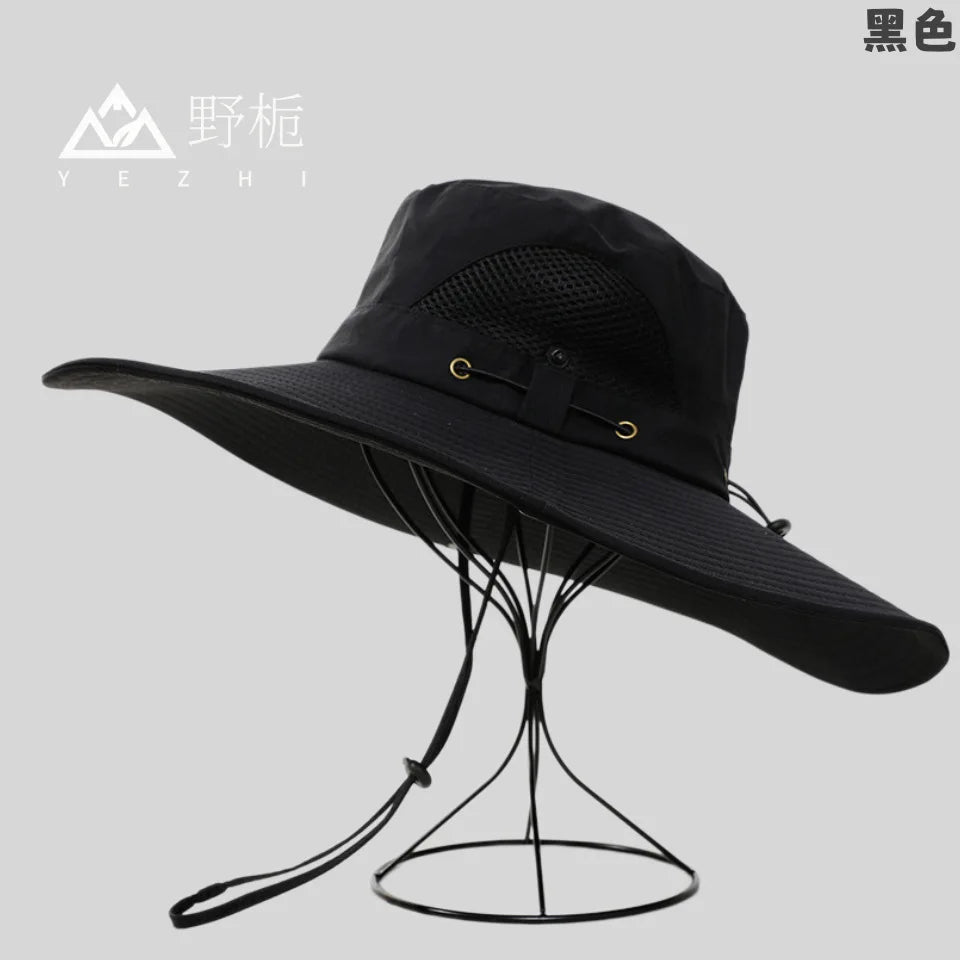 Foldable Oxford Fabric Waterproof UV Protection Bucket Hat