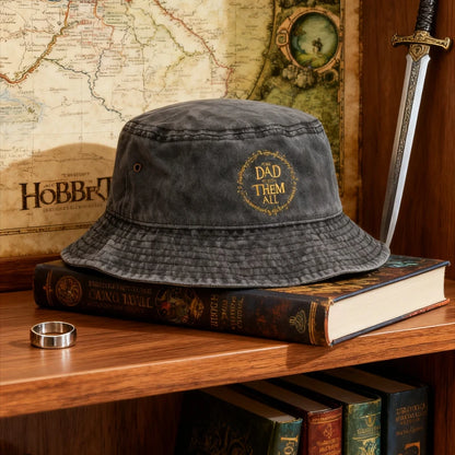 Customize Cotton Washed Bucket Hat Vintage Fishing Hat