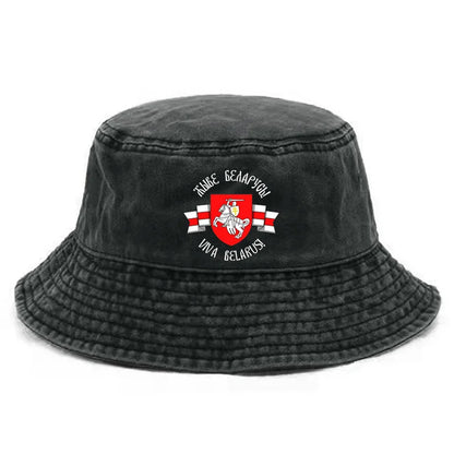 Belarus Pogonya Bucket Cap Distressed Hats Cap Men