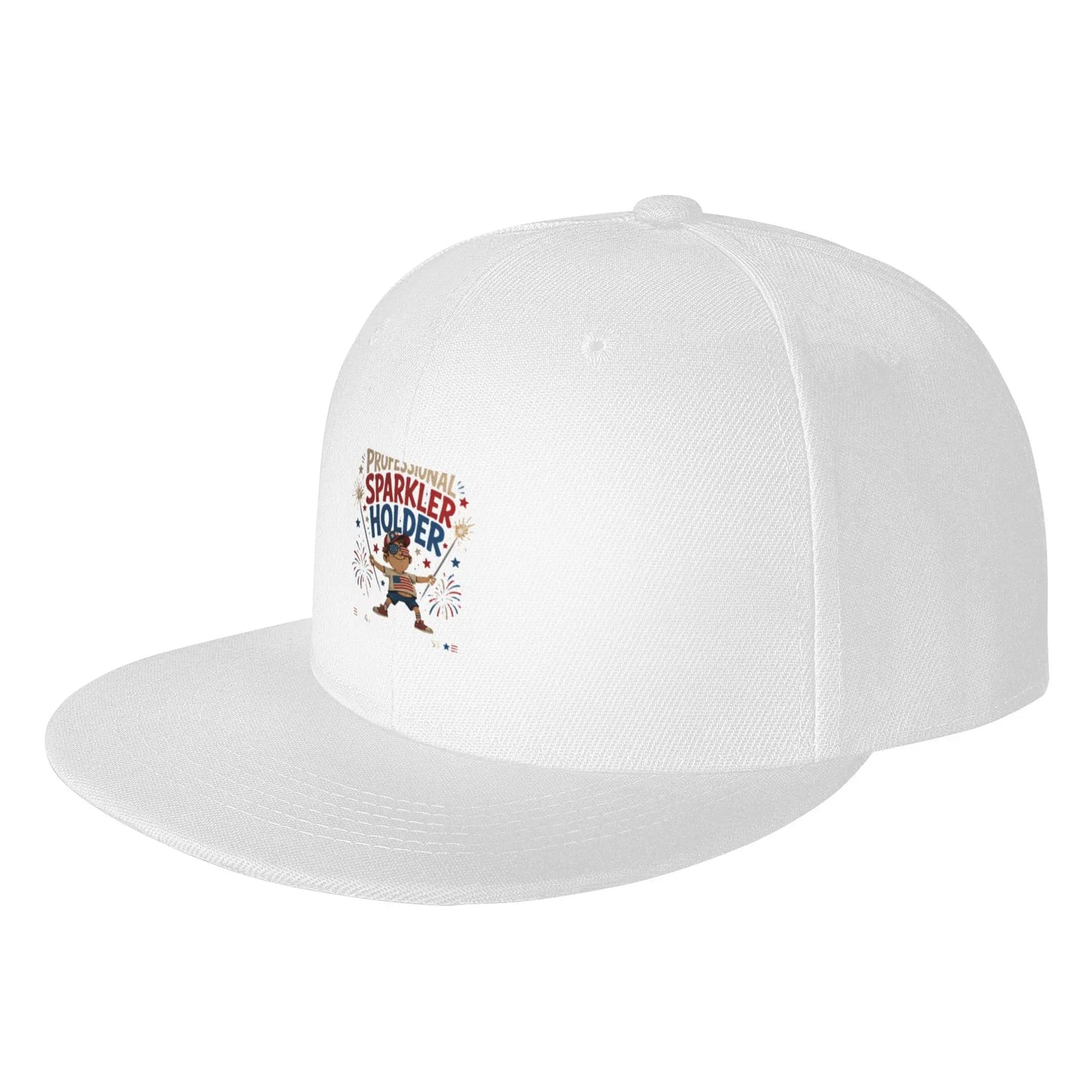 Fourth Of July Sparkler Snapback Cap