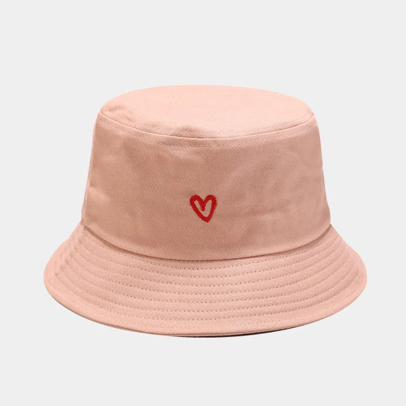 Couple Valentine Embroidered Ultra-Light Bucket Hat