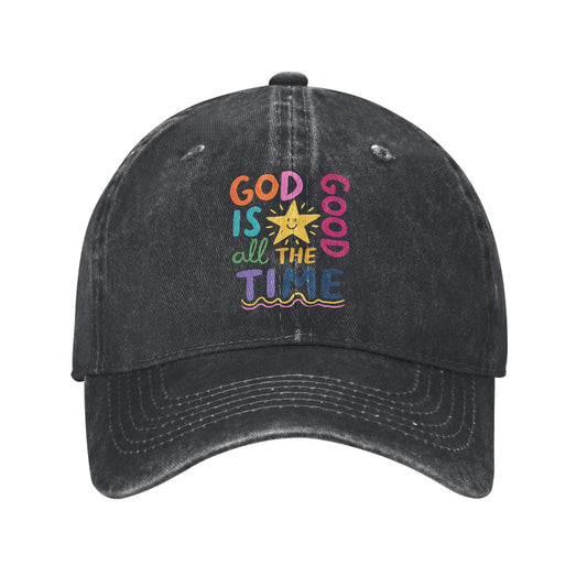 God Is Good All The Time Bible Baseball Cap