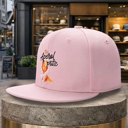 Aperol Spritz Cocktail Street Style Snapback Cap
