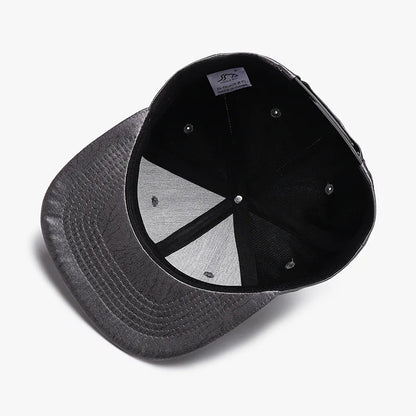 Custom Logo Hard Crown Adjustable Unisex Hip-Hop Snapback Cap