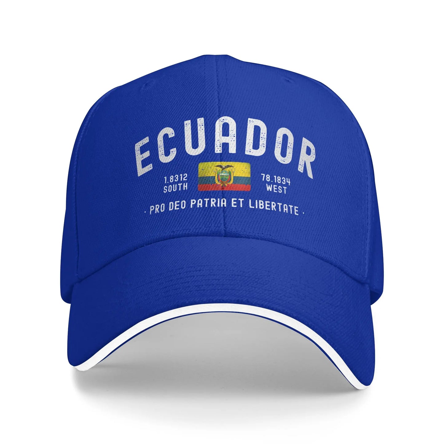 Ecuador Flag Baseball Cap