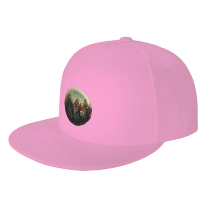 City In A Soap Bubble Ancient City Snapback Cap