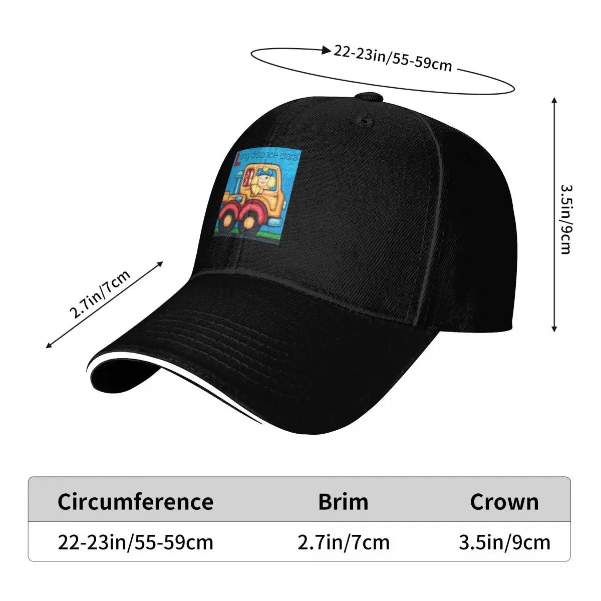 Long Distance Clara Two-Tone Baseball Cap