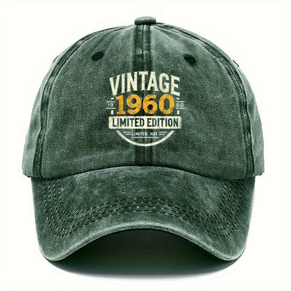 Vintage 1960 Limited Edition Baseball Cap