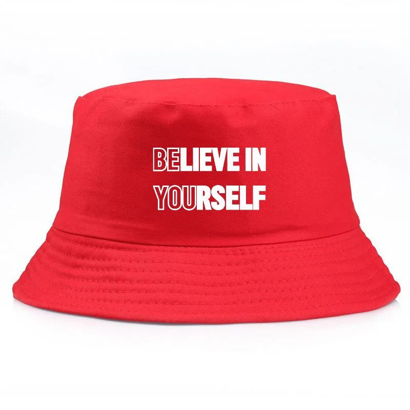 Believe In Yourself Vintage Cotton Bucket Hat