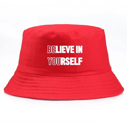 Believe In Yourself Vintage Cotton Bucket Hat