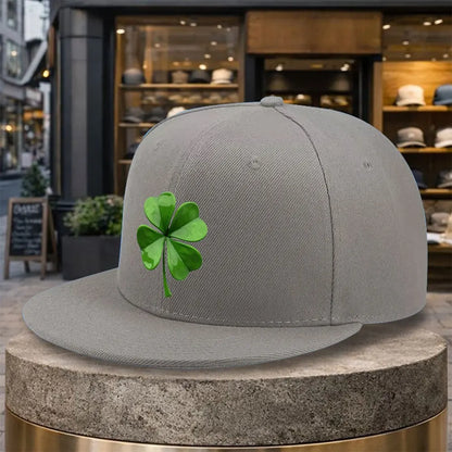 Four Leaf Clover Snapback Cap