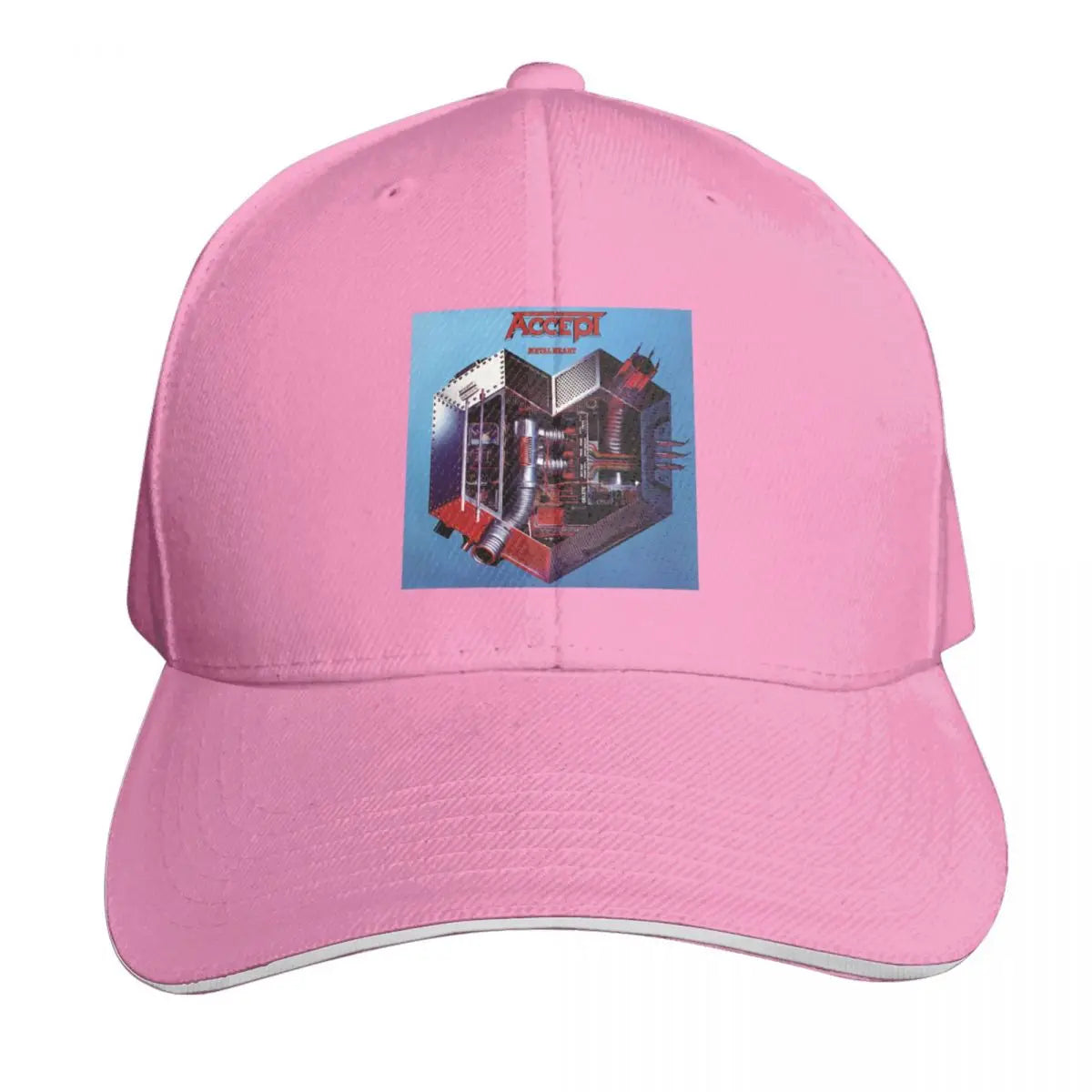 Accept Metal Heart Two-Tone Baseball Cap