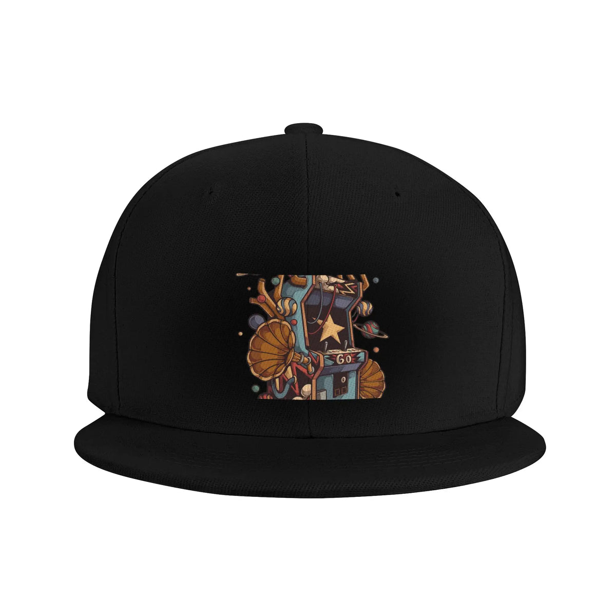 Arcade Machine Retro Flat Brim UPF50 Snapback Cap