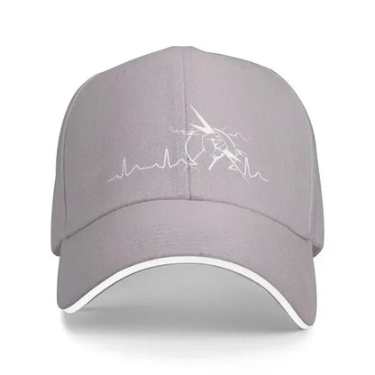Electrician Heartbeat Punk Baseball Cap