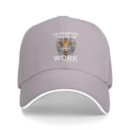 Christian Dad Fatherhood Kingdom Work Baseball Cap