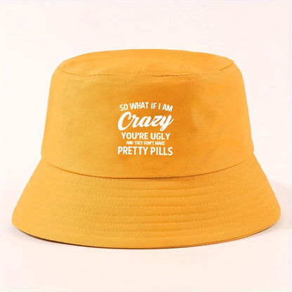 Crazy Pills Reversible Outdoor Bucket Hat