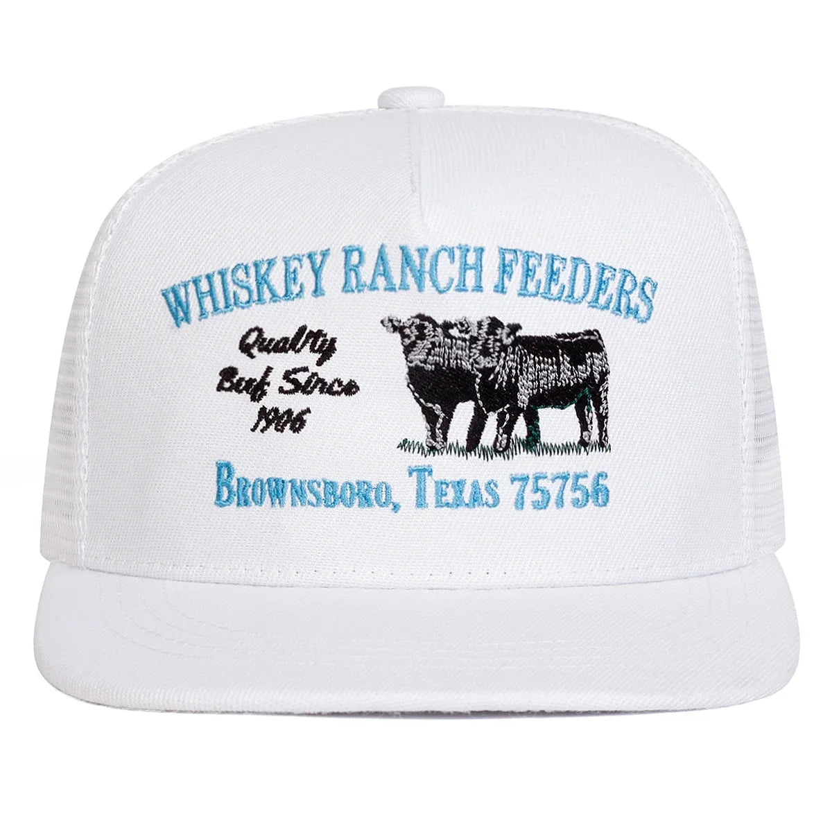 WHISKEY RANCH FEEDERS Embroidery Outdoor Snapback Cap