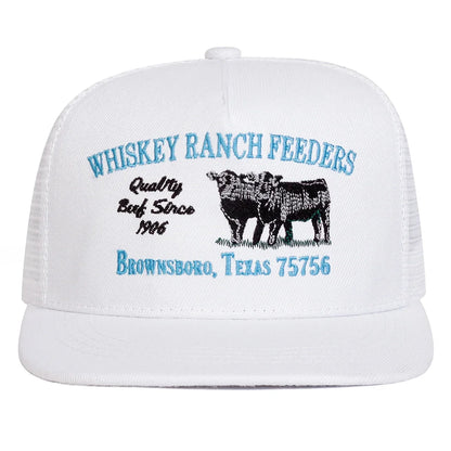 WHISKEY RANCH FEEDERS Embroidery Outdoor Snapback Cap