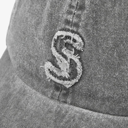 Men Washed Denim Baseball Cap Cotton