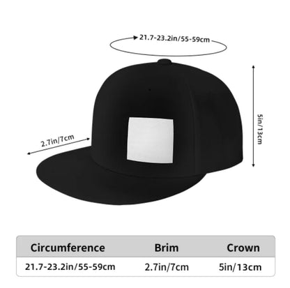 Heart Sunset Palm Tree Graphic Snapback Cap