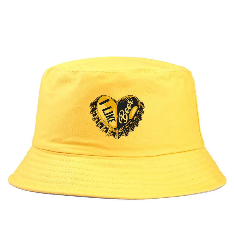 I Like Beer Cotton Bucket Hat