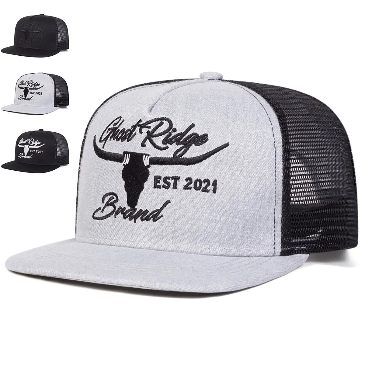 Chalupa Embroidered Mesh Snapback Cap