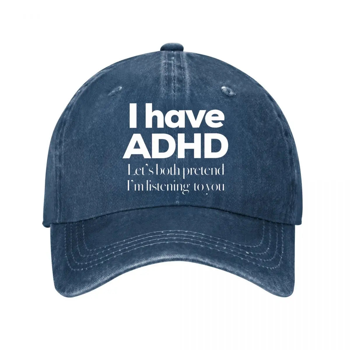 ADHD Pretend Listening Baseball Cap