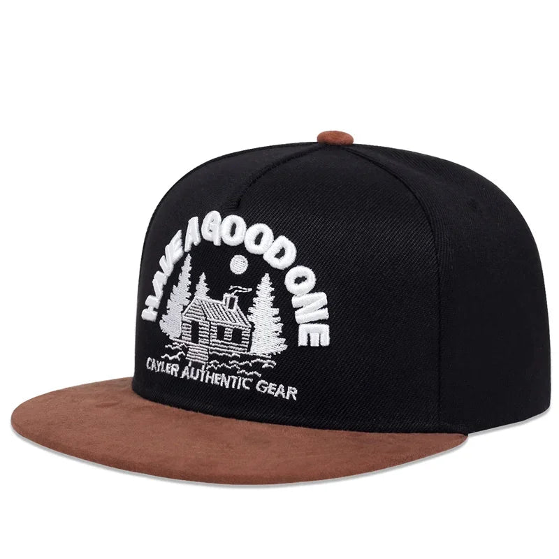 Luxury One Don't Mercy Flat Top Snapback Cap