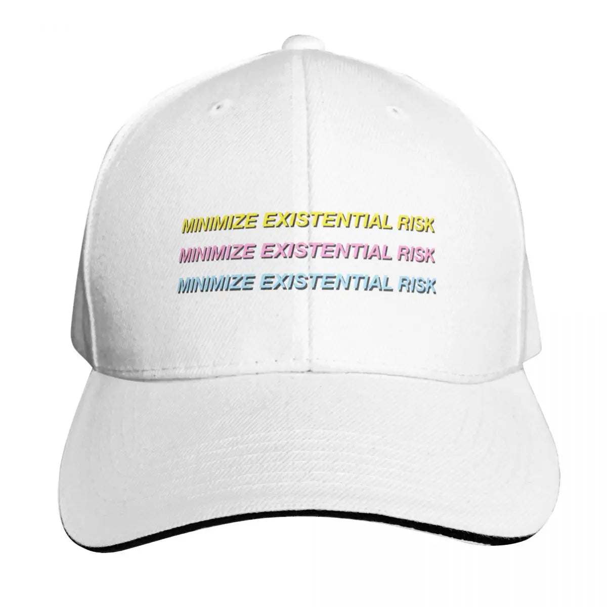 Bostrom Minimize Existential Risk Cotton Twill Baseball Cap