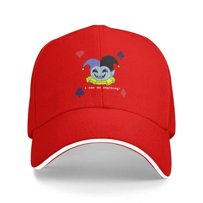 Deltarune Jevil Graphic Baseball Cap