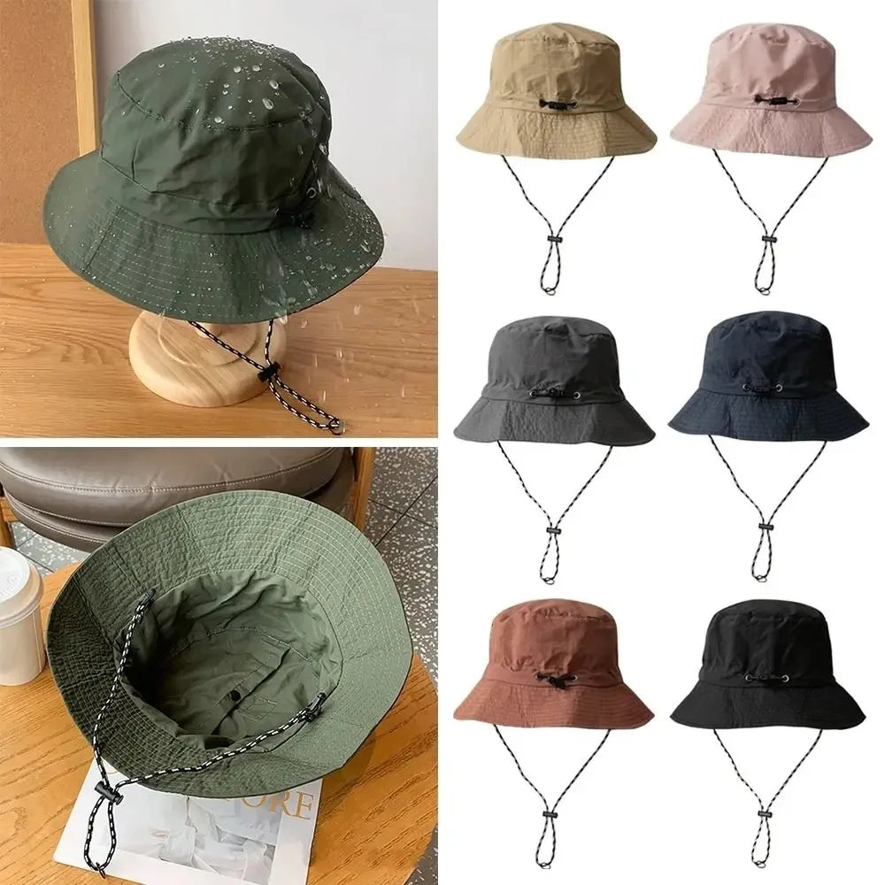 Waterproof UV Protection Bucket Hat With Storage Bag