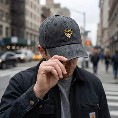 Leopard Print Vintage Dad Baseball Cap