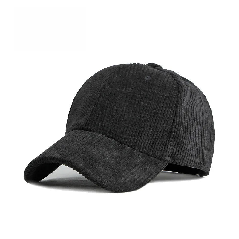Fashion False Suede Baseball Caps For Men Women Autumn Winter Solid Retro Snapback Hip Hop Hat Unisex Street Adjustable Sun Caps