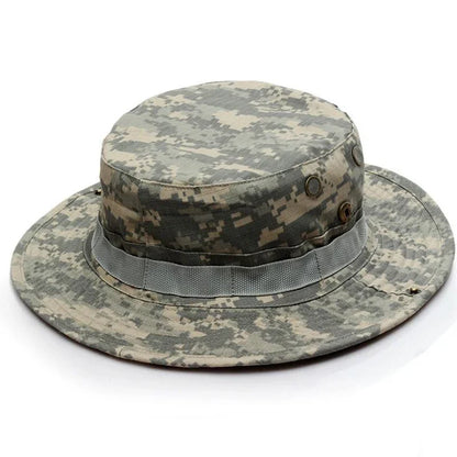 Woodland Camouflage Tactical Outdoor Boonie Bucket Hat