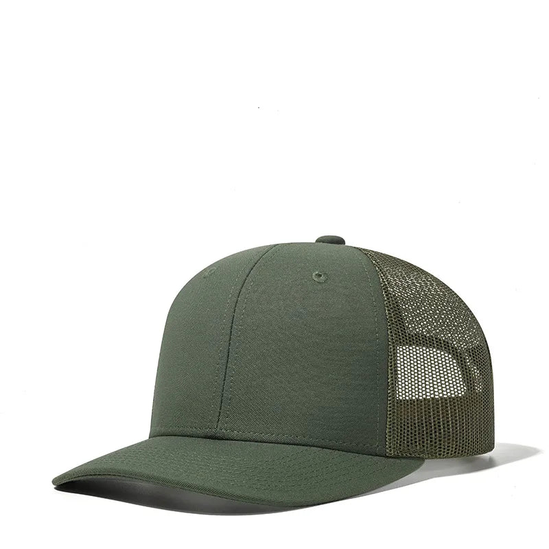 High Quality Mesh Baseball Cap Women Men Summer Cotton Breathable Sunhat