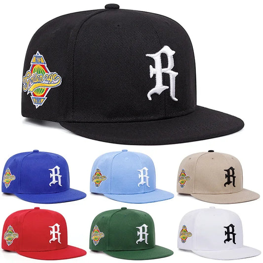 Primary Logo Embroidered Adjustable Hip-Hop Snapback Cap