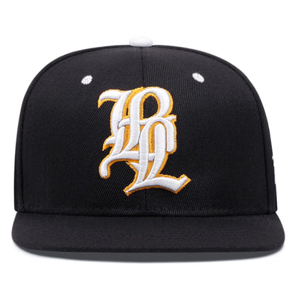 3D Embroidered P Letter Streetwear Snapback Cap