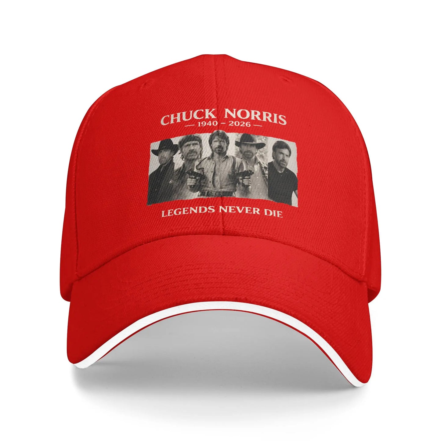 Chuck Norris Legendary Tough Guy Never Die Baseball Cap