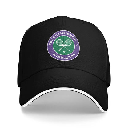 Wimbledon The Championship Tennis Grand Slam Print Baseball Cap