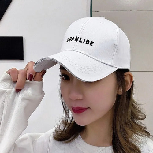 Embroidered Breathable Adjustable Soft Top Snapback Cap