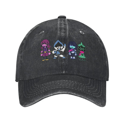 DELTARUNE Susie Lancer Graphic Adjustable Baseball Cap
