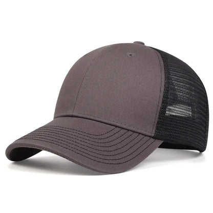 Unisex Light Plate Baseball Net Caps Spring And Summer Outdoor