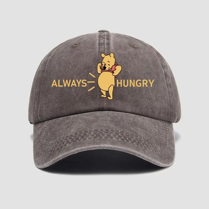 Cute Pooh Bear Adjustable Baseball Cap