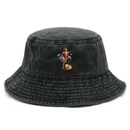 Captain Morgan Bob Bucket Hat Distressed Hats Cap