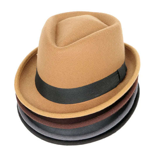 Classic Fedoras Men's Hat Fashion Autumn 2026 Size 56-58cm