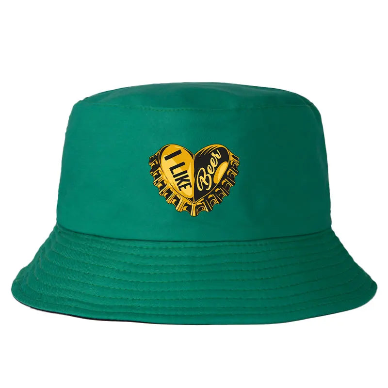 I Like Beer Cotton Bucket Hat