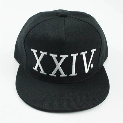 Fashion Letter Prints 24k Magic Gorras K-Pop Cotton Bone Rapper