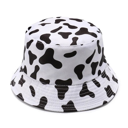 Bucket Hat Women Men Unisex Panda Printed Fisherman Cap